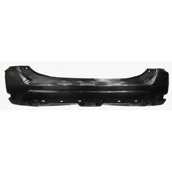 2017 - 2020 NISSAN ROGUE / HYBRID BUMPER REAR PRIMED WITH TEXTURED LOWER WITHOUT SENSOR NI1100319 850225HK0H