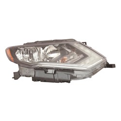 2017 - 2020 NISSAN ROGUE / HYBRID HEAD LIGHT RIGHT HAND HALOGEN NI2503254U 260106FL0A