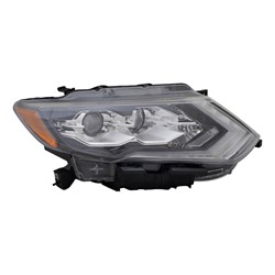 2019 - 2020 NISSAN ROGUE / HYBRID HEAD LIGHT RIGHT HAND LED NON-SPORT MODEL HQ NI2503272 260106FL7A