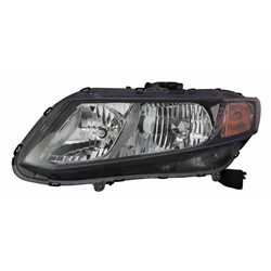 2013 - 2015 HONDA CIVIC SEDAN / HYBRID / COUPE DRIVER SIDE HEADLIGHT ASSEMBLY CAPA HO2502150C 33150TR0A51