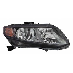 2013 - 2015 HONDA CIVIC SEDAN / HYBRID / COUPE PASSENGER SIDE HEADLIGHT ASSEMBLY HO2503150U 33100TR0A51