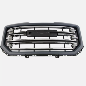 2016 - 2019 GMC SIERRA 1500 FRONT GRILLE BLACK WITH CHROME INSERT GM23496236