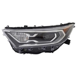 2019 - 2023 TOYOTA RAV4 FRONT DRIVER SIDE HEADLIGHT ASSEMBLY TO2502292U 811500R162