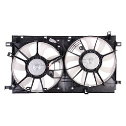 2016 - 2021 TOYOTA PRIUS / PRIUS AWD-E RADIATOR AND CONDENSER FAN ASSEMBLY WITH TWO FANS SIDE BY SIDE TO3115191