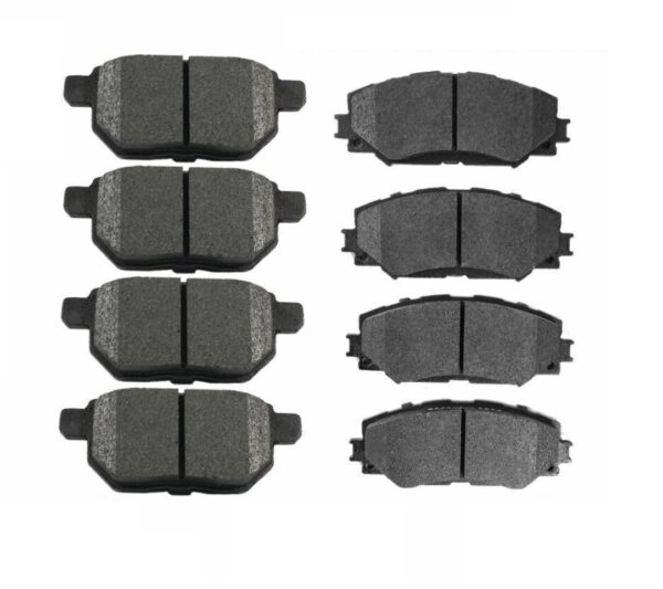 2009 - 2019 TOYOTA PRIUS / YARIS / MATTRIX / COROLLA / SCION XB / TC / IM / PONTIAC VIBE / LEXUS CT200H BRAKE PAD SET RR CEREMIC D1354 