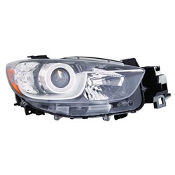 2013 - 2016 MAZDA CX5 PASSENGER SIDE HALOGEN HEADLIGHT LENS HOUSING CAPA MA2519146C KJ0151031C