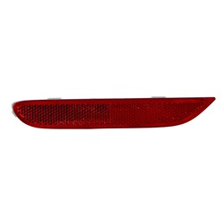 2009 - 2025 NISSAN ALTIMA / MAXIMA / PATHFINDER / QASHQAI / ROGUE / ROGUE SPORT / SENTRA / INFINITI Q70 / QX30 / Q50 SEDAN / QX56 / QX60 / QX80 / JX 35 PASSENGER SIDE REAR BUMPER COVER REFLECTOR CAPA NI1185101C 26560JJ90A