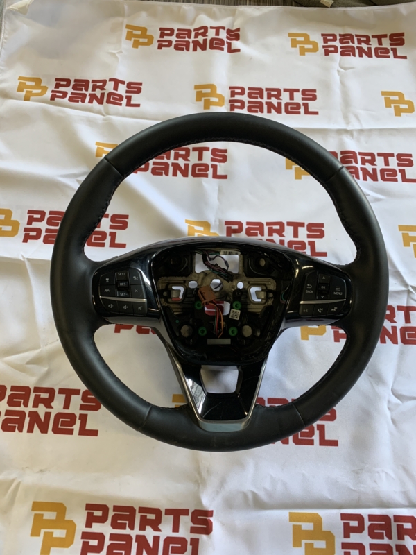 2021 - 2022 FORD ESCAPE BLACK LEATHER HEATED STEERING WHEEL MJ6B 3600