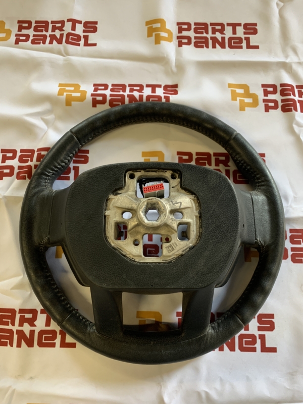 2016 – 2020 FORD F150 LEATHER STEERING WHEEL HL3B 3600 DE3ZHE