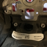 2016 – 2020 FORD F150 LEATHER STEERING WHEEL HL3B 3600 DE3ZHE