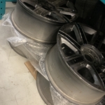 2015 – 2020 GM CADILLAC ESCALADE 22” INCHES SILVER WITH CHROME INSERT WHEEL RIM OEM USED