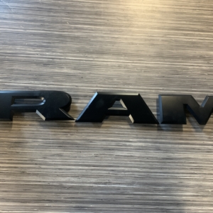 2019 - 2024 5TH GENERATION RAM 1500 NEW STYLE TAILGATE RAM EMBLEM LETTER LOGO OEM