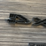 2019 – 2024 5TH GENERATION RAM 1500 REBEL TAILGATE 4X4 AND REBEL LETTER LOGO OEM