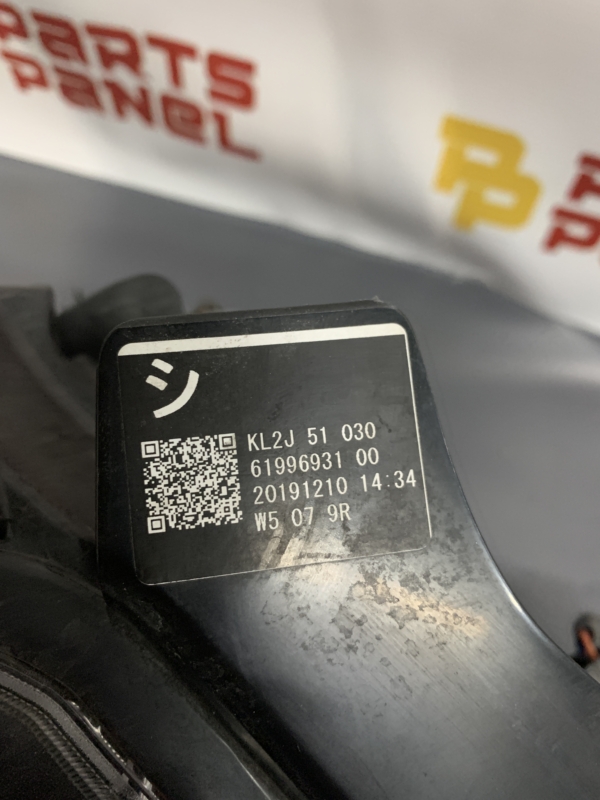 2017 – 2021 MAZDA PASSENGER RH SIDE LED HEADLIGHT K124-51030 KL2J 5130