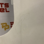 2019 – 2024 RAM 1500 NEW STYLE PASSENGER RH SIDE FENDER WHITE OEM USED 