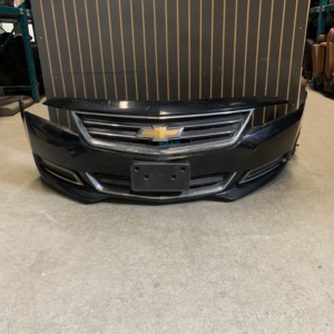 2014 - 2020 CHEVY IMPALA BLACK FRONT BUMPER ASSEMBLY OEM USED 