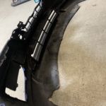 2017 – 2020 NISSAN ROGUE FRONT BUMPER IN BLUE OEM USED